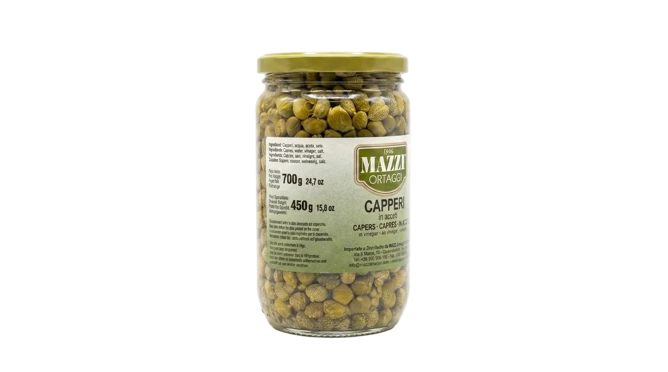 Alcaparras en Aceto Mazza - 700g