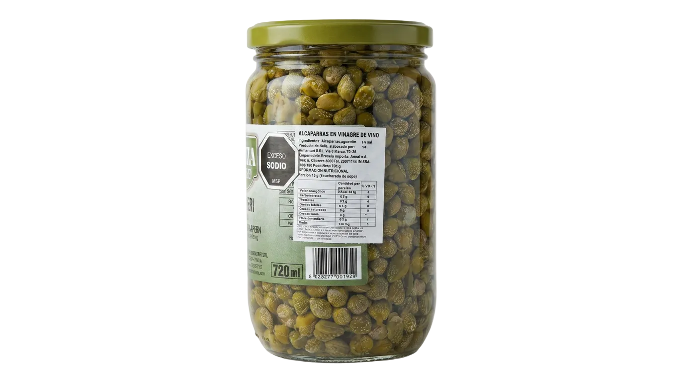 Alcaparras en Aceto Mazza - 700g