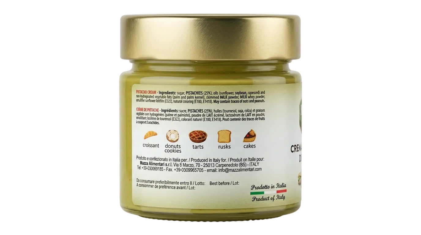 Crema de pistachos Mazza - 200g