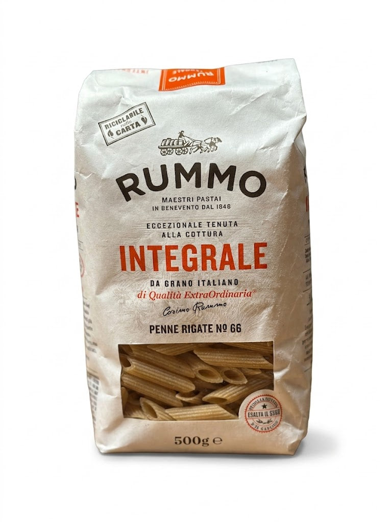 Penne Rigate N°66 Integrale Rummo - 500g