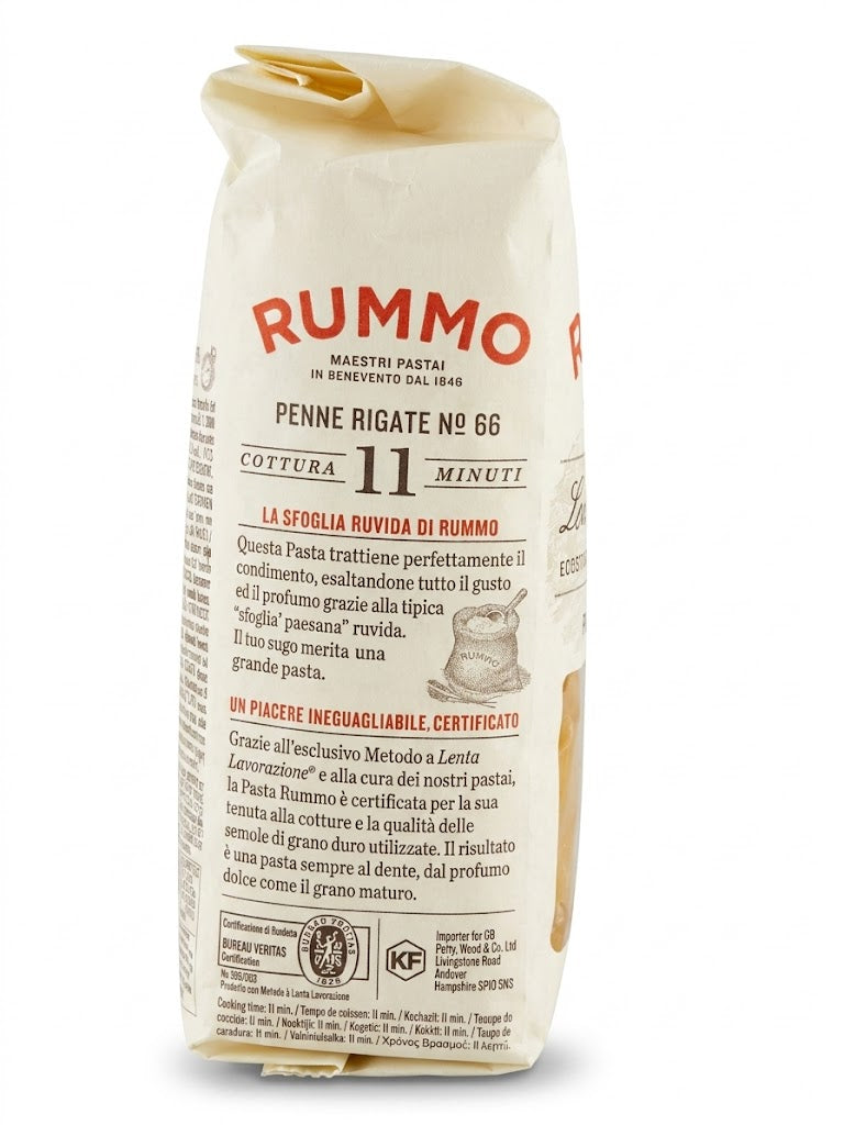 Penne Rigate Nro 66 RUMMO 500g