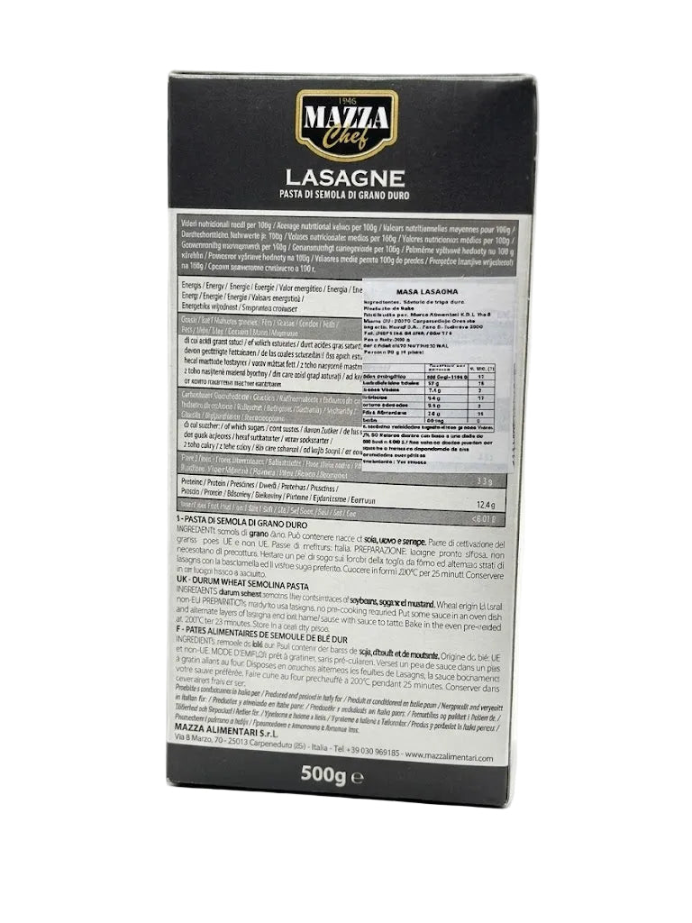 Lasagna Mazza 500g