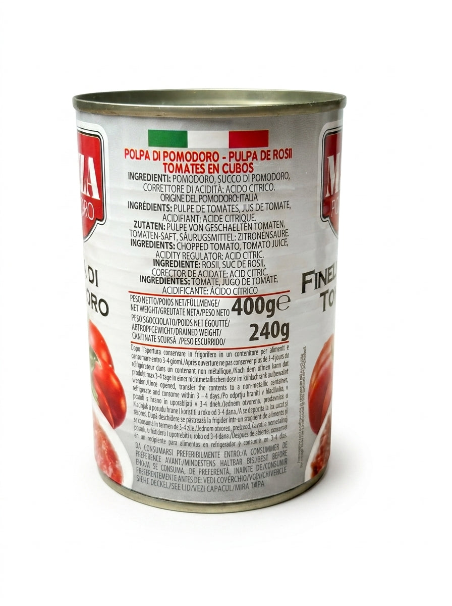 Pulpa de tomate encubos 400g 400g