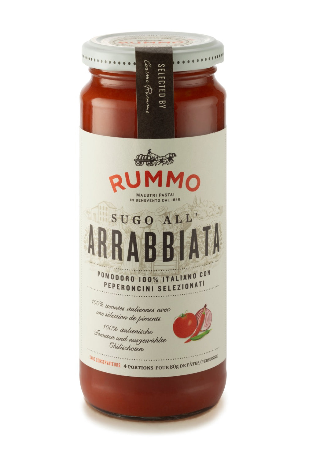 Salsa Pronta Al Arrabbiata Rummo - 340g