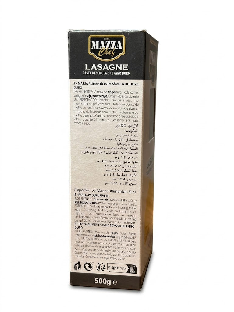Lasagna Mazza 500g