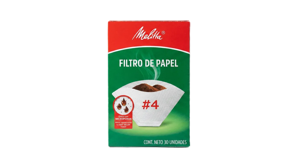 Filtro de Papel Melitta - N° 4 grande