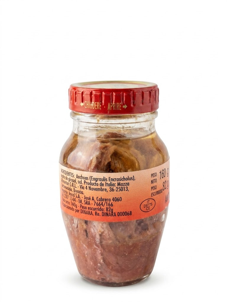 Anchoas en aceite 160g