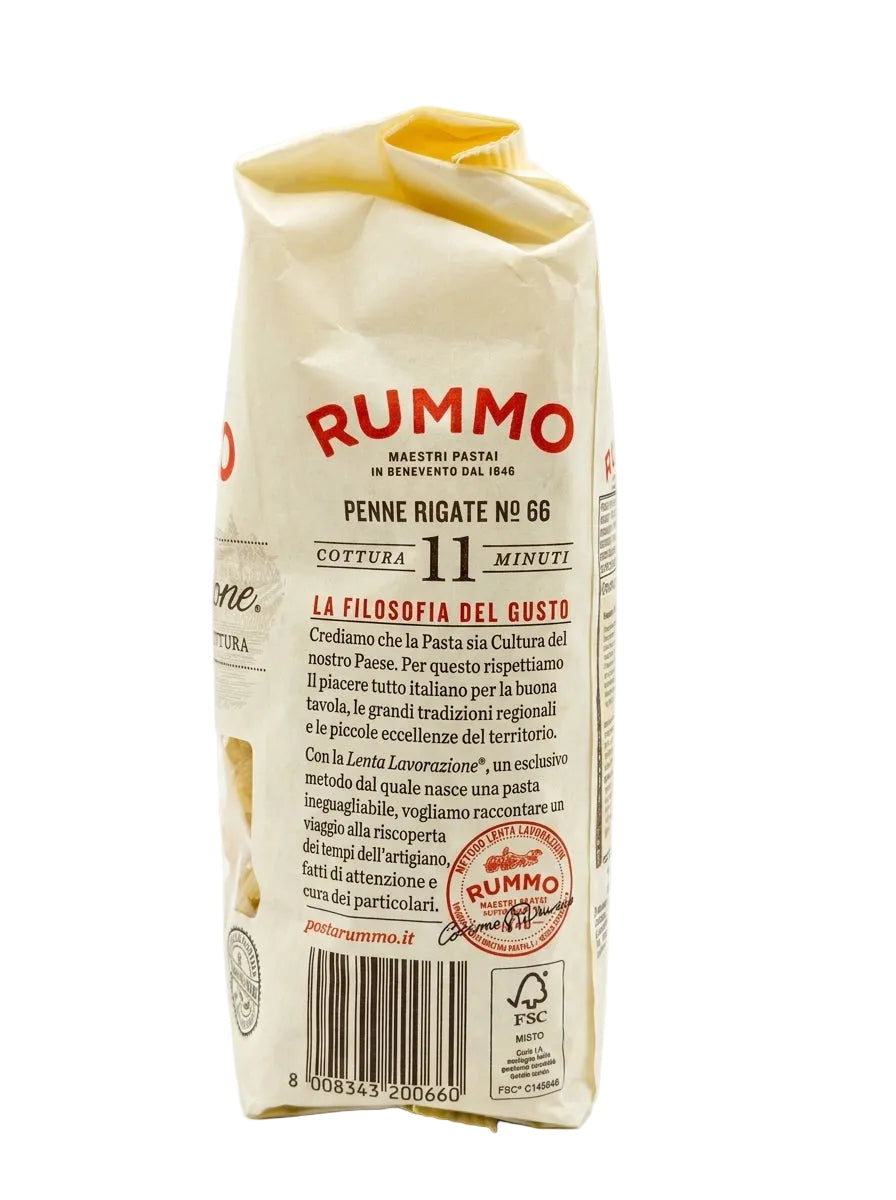 Penne Rigate Nro 66 RUMMO 500g